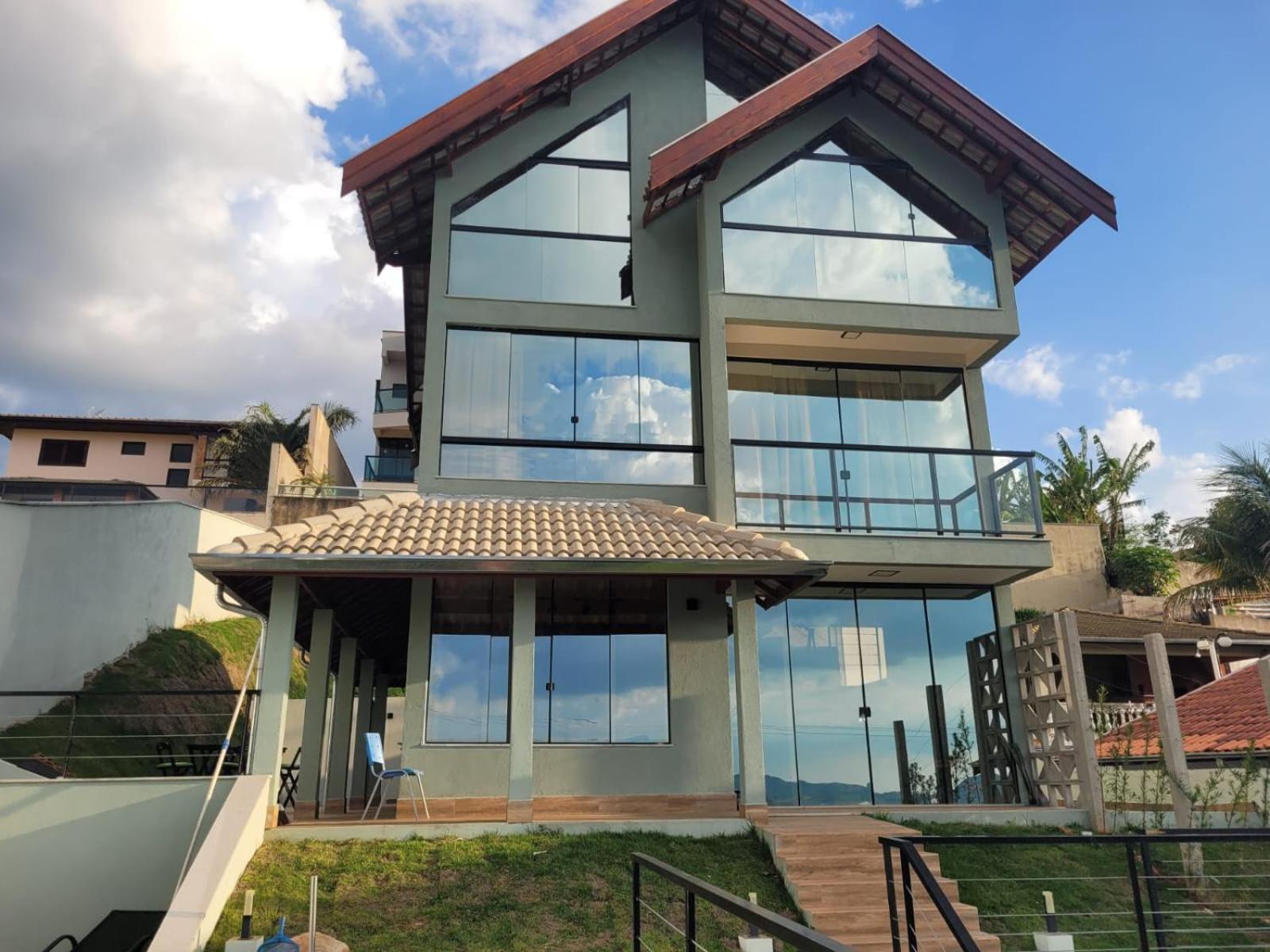 Águas de Lindóia Casa Nova, Piscina E Vista Para As Montanhas 빌라 외부 사진